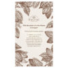 Etiquette fèves de cacao