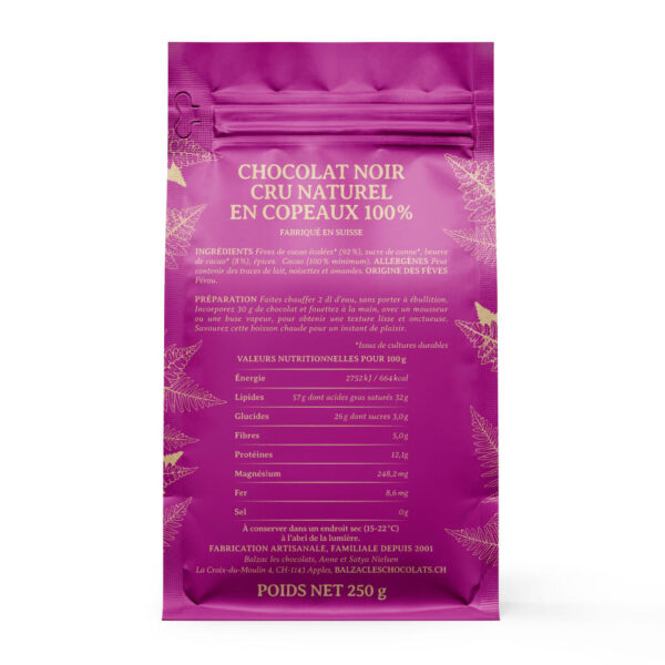 Cacao Ritual d’Harmonie Cru 100 %