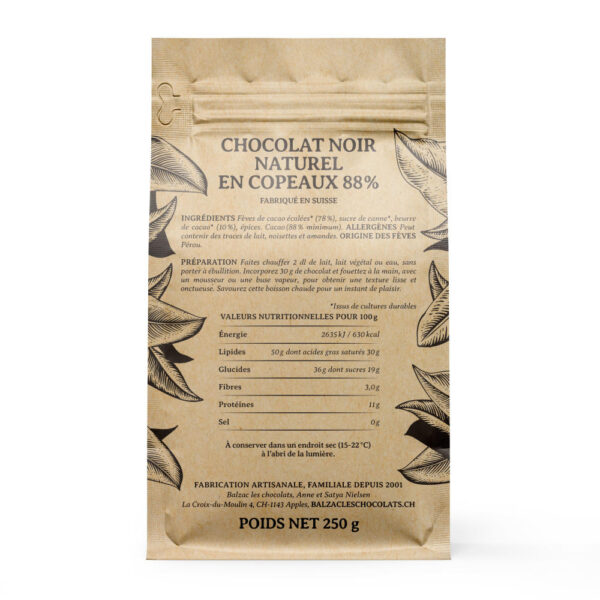 Brut Noir Ebène 88%