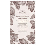 Etiquette fèves de cacao