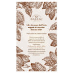 Etiquette fèves de cacao
